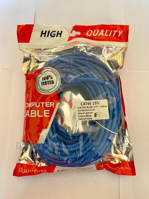 Top Edge Patch Cord 15m Cat6 Utp · Photo 1