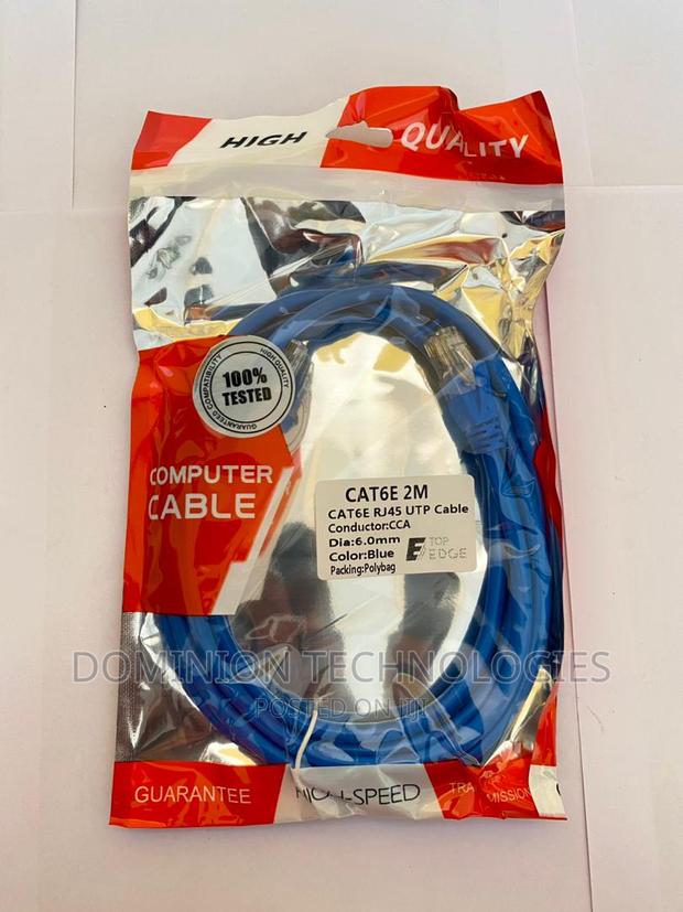 Top Edge Patch Cord 2M Cat6 Utp · Photo 1