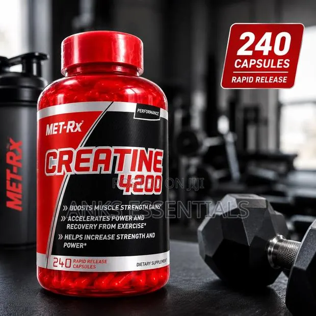 Met-Rx Creatine Supplement – 240 Capsules · Photo 1