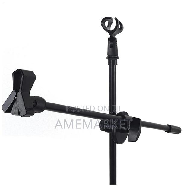 Professional Stage Microphone Metal Tripod Stand Mic Holder · Photo 4