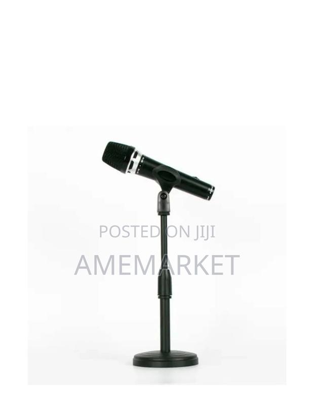 Metal Desktop Microphone Stand Live Streaming Studio Condenser Mic · Photo 3