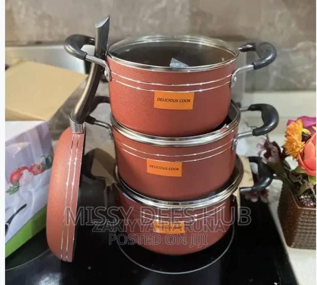 4pcs Delicious Cook Non-Stick Cookware · Photo 3