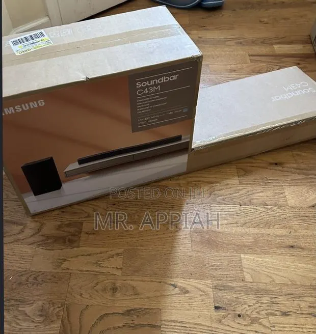 Fresh in Box Samsung C43m 210watt Sound Bar + Wireless Subwoofer · Photo 1