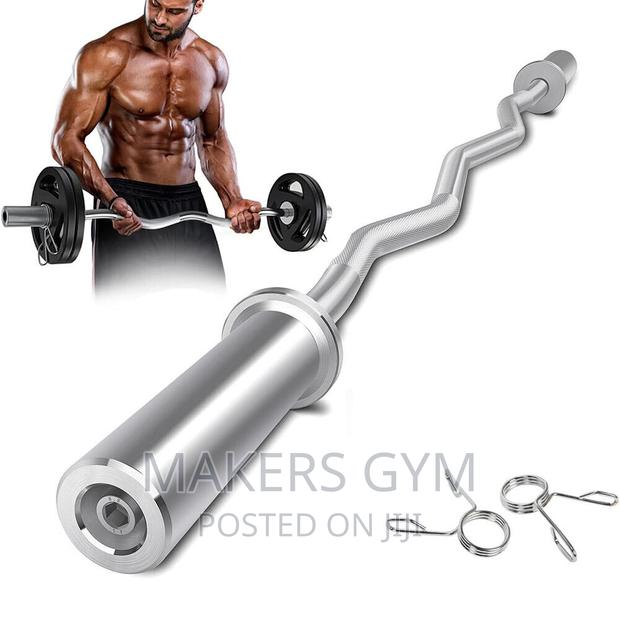 Olympic Barbell 2" EZ Curl Bar · Photo 1