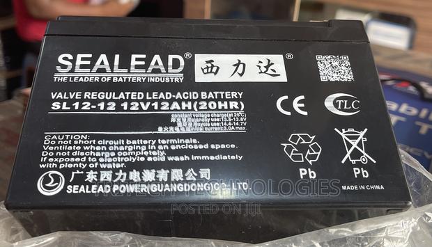 12V 12ah Sealead UPS Battery · Photo 1