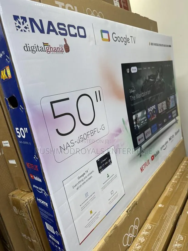 Nasco 50’’ Smart Google Tv Uhd · Photo 1