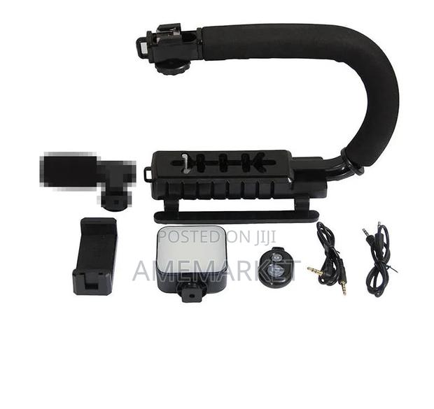 U Handheld Stabilizer Camera Video C Grid Vlog Kits Mic Set · Photo 3