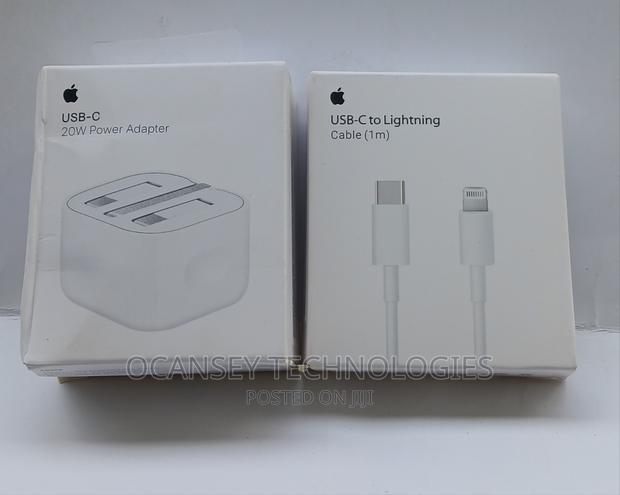 Apple iPhone Type-C to Lightning 20w Charger Uk Plug (3-Pin)