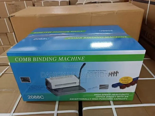 A3/A4 Comb Binding Machine · Photo 1
