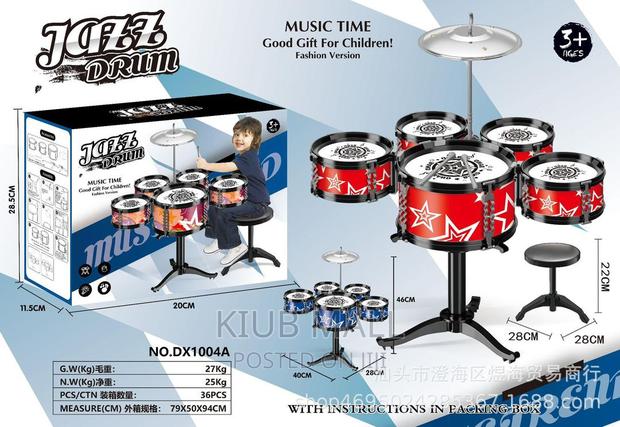 Jazz Drum Set for Kids · Photo 1