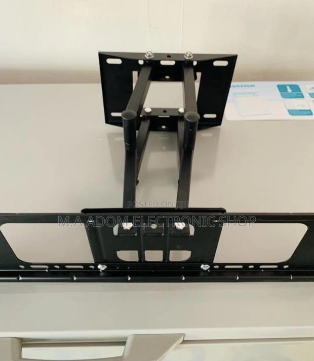 Stainless Steel Adjustable Double Arm Tv Mount · Photo 1