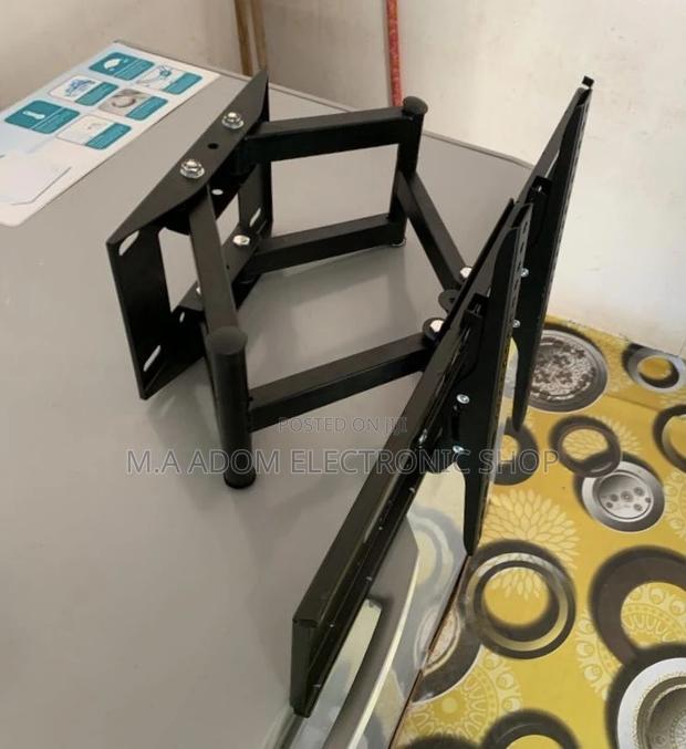 Durable Adjustable Double Arm Tv Mount(Black). · Photo 1