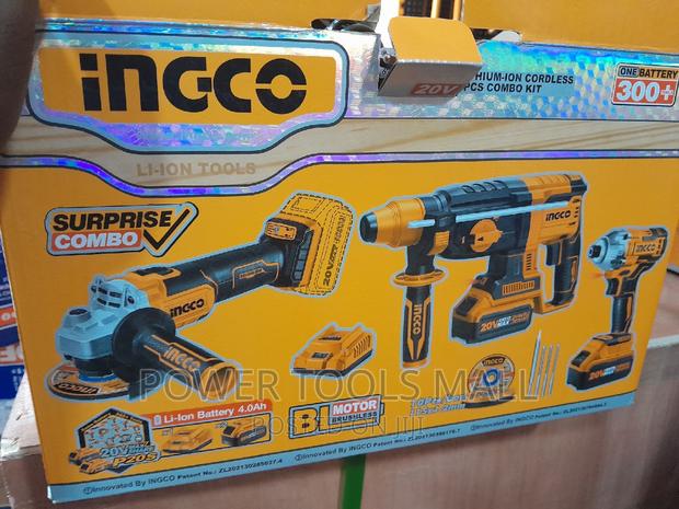 20v Lithium-ion Cordless 3pcs Combo Kit · Photo 3
