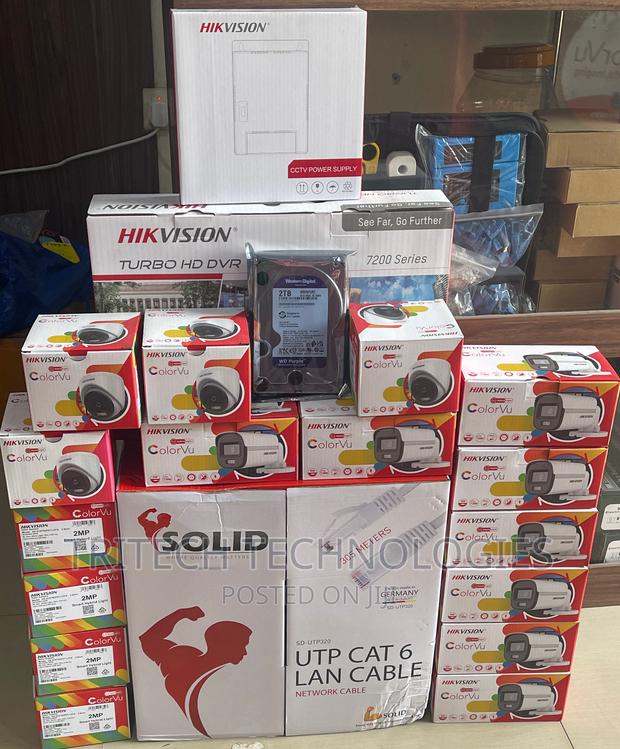Hikvision 16ch Full Color+Sound+1tb HDD Surveillance · Photo 1