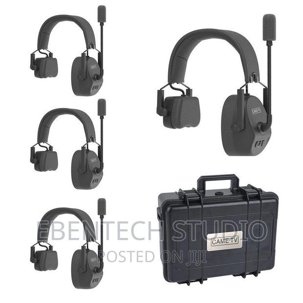 Came-Tv Wireless Headset Intercom System for Live Streaming