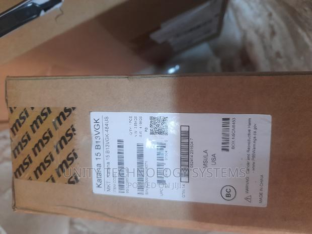 New Laptop MSI Katana 15 16GB Intel Core I7 SSD 1T · Photo 3