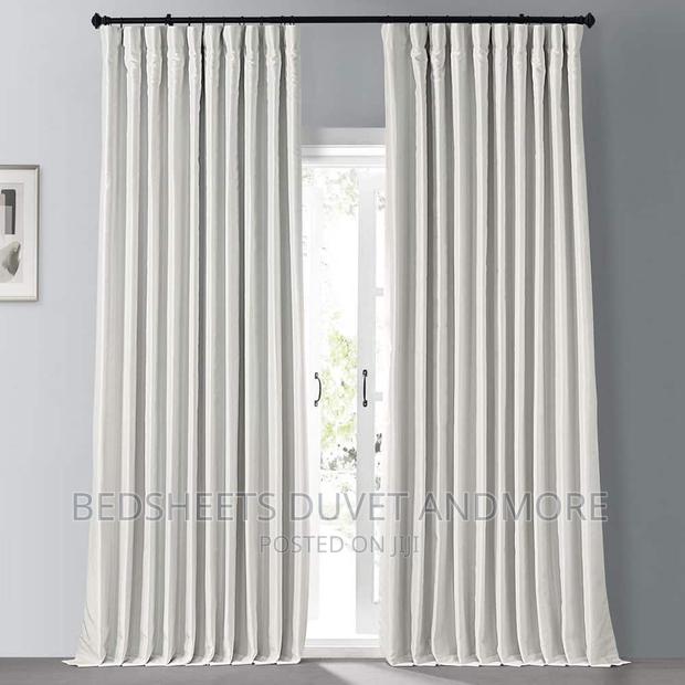 Off White Curtains · Photo 1