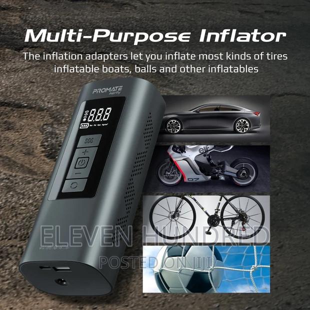 Portable Air Compressor With Power Bank · Photo 2