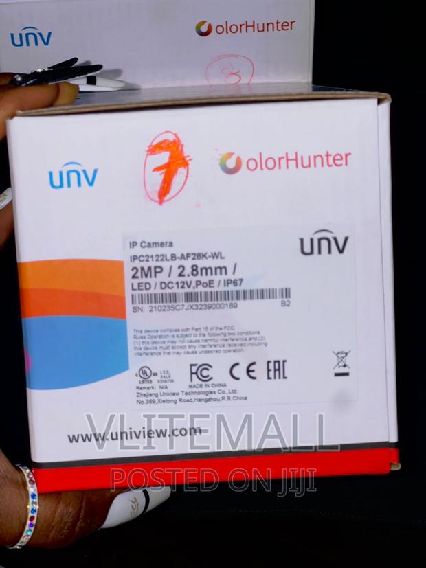 Unv 2mp/2.8mm IP Camera (Ipc2122lb-Af28(40)K-Wl) · Photo 2