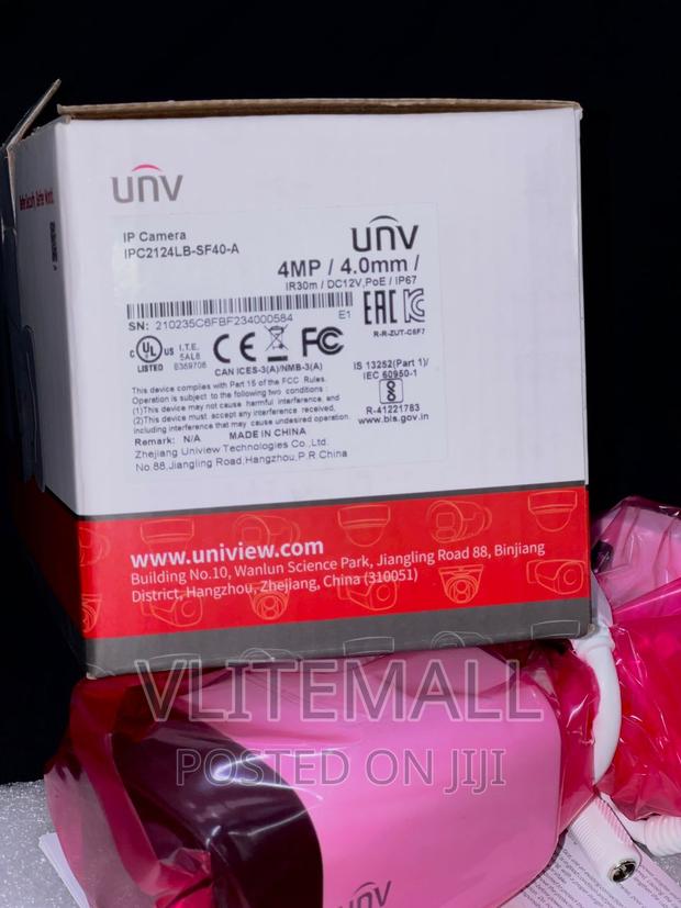 Unv 4mp/4.0mm IP Camera (Ipc2124lb-Sf40-A) · Photo 2