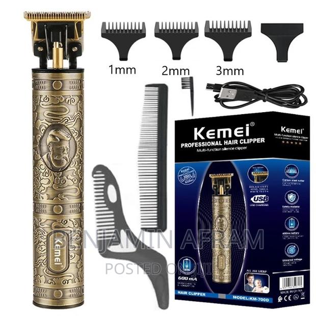 Kemei Rechargeable Cordless Hair Clippers KM-700D · Photo 1