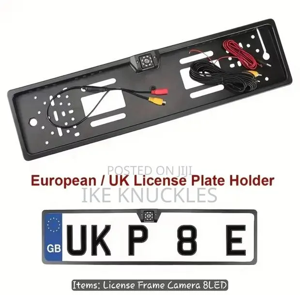 Car Number Plate Holder With Reverse Camera European/Uk Type · Photo 1