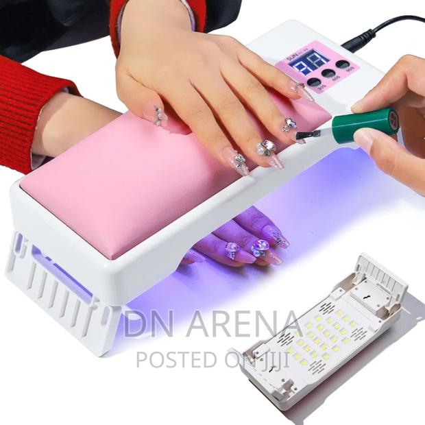 2 in 1 Nails Pillow Hand Dryer With UV/LED Lamp for Manicure · Photo 3