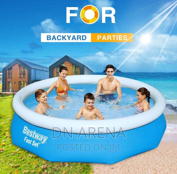 Bestway Fast Set Round Swimming Pool 3.05m*76cm Above Ground · Photo 4