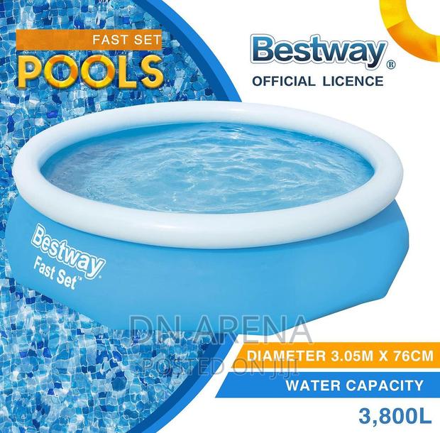Bestway Fast Set Round Swimming Pool 3.05m*76cm Above Ground · Photo 5