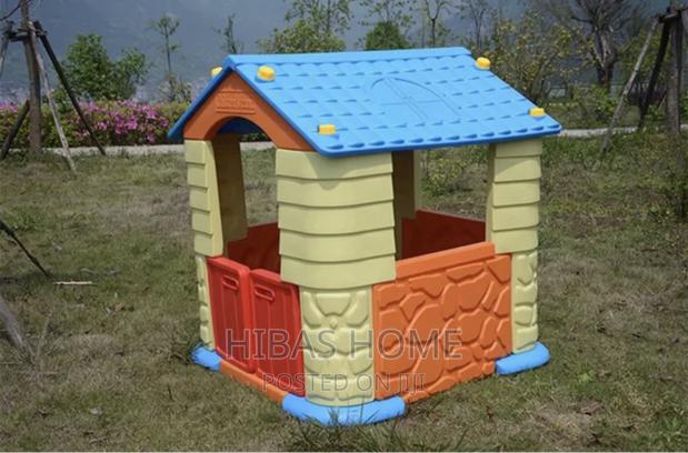 4.7ft Large Playhouses Kids Play House 120x115x115 · Photo 2