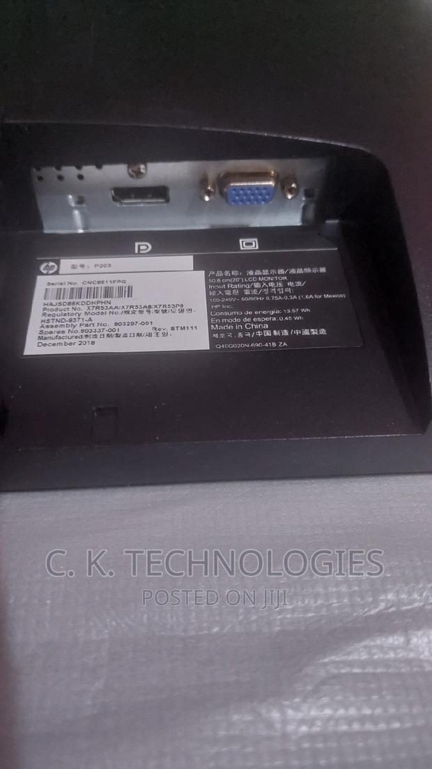 Hp P203 G4 20" Diagonal Monitors for Sale · Photo 3