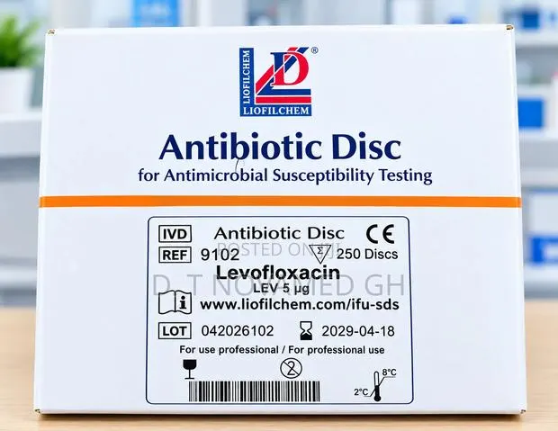 Antibiotic Disc (Levifloxacin LEV 5ug) · Photo 1