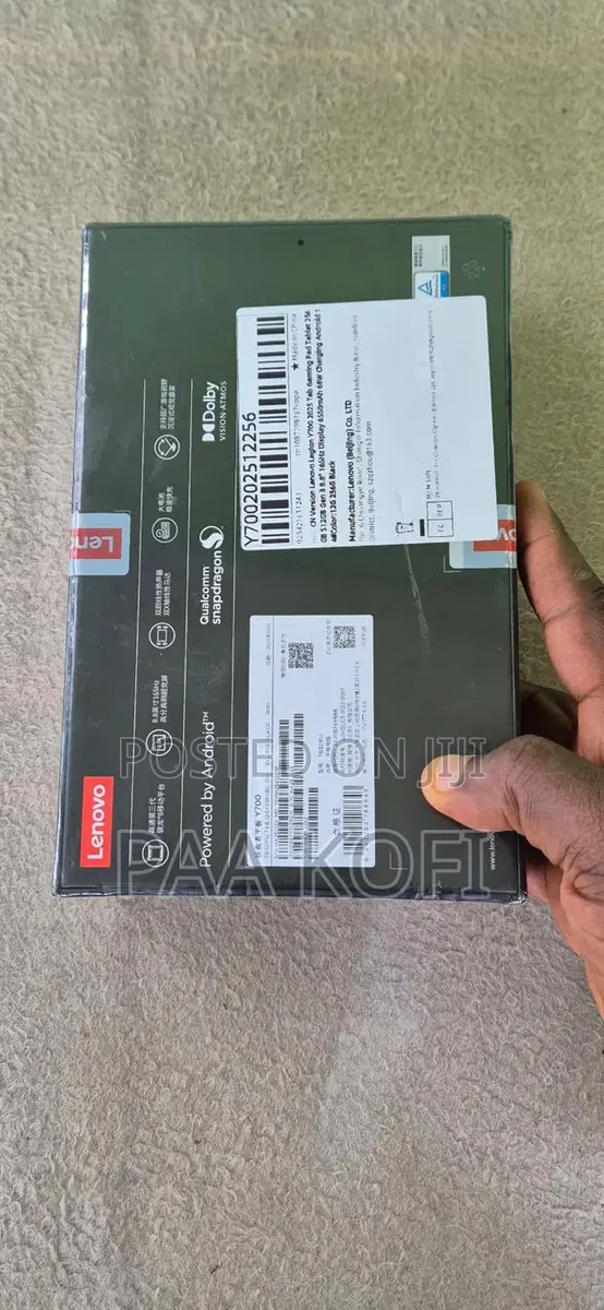 New Lenovo Legion Y700 (2025) 256 GB · Photo 1