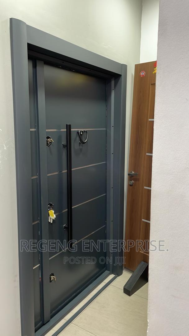 Regeng Exclusive Gray Security Door · Photo 1