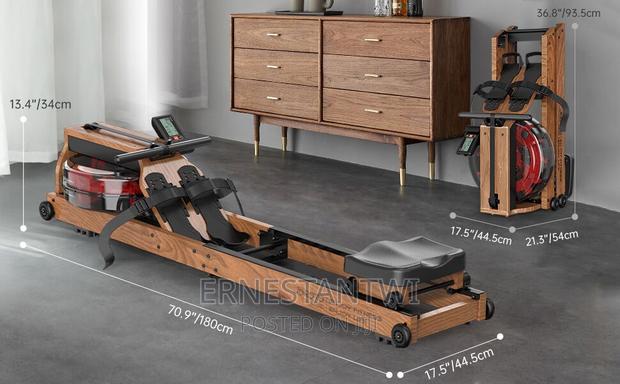 Oak Wood Foldable Rower Machin With Blutooth From JOROTO, UK · Photo 4