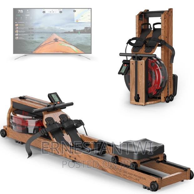 Oak Wood Foldable Rower Machin With Blutooth From JOROTO, UK · Photo 3