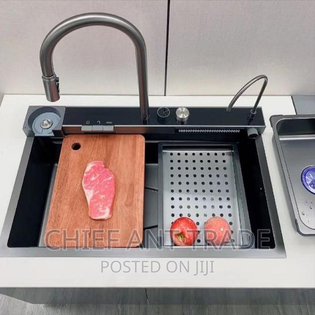 Digital Waterfall Luxury Kitchen Sink. -4 · Photo 1