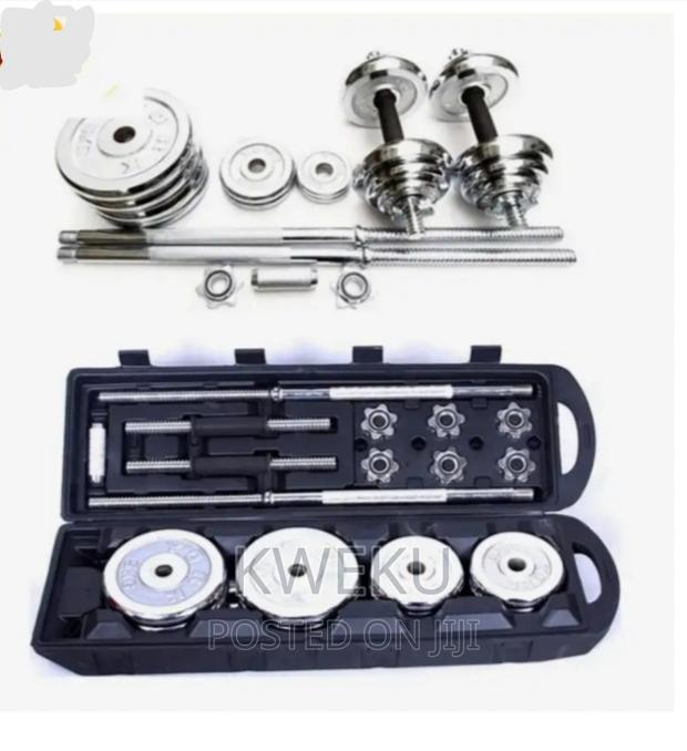 Dumbell Barbell Set 50kg · Photo 3