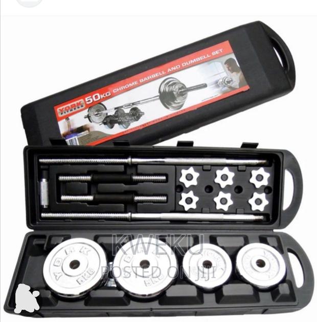Dumbell Barbell Set 50kg · Photo 4