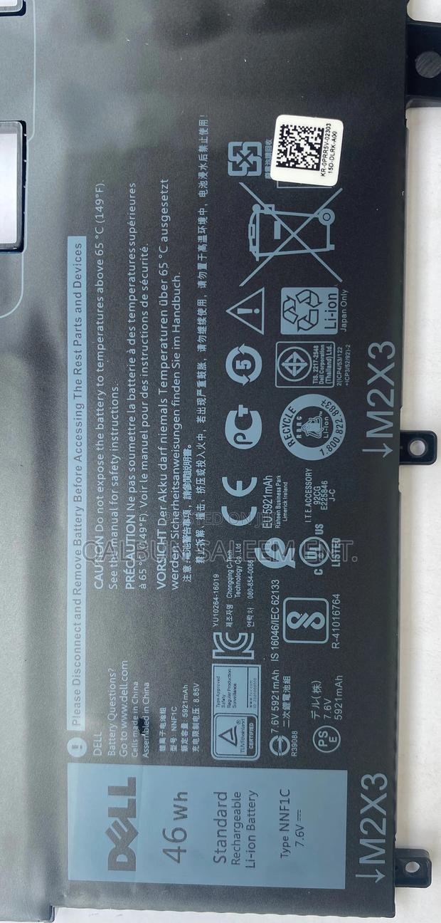 Dell NNF1C Laptop Battery for XPS 13 9365 XPS 13 9365 2-in-1 · Photo 6