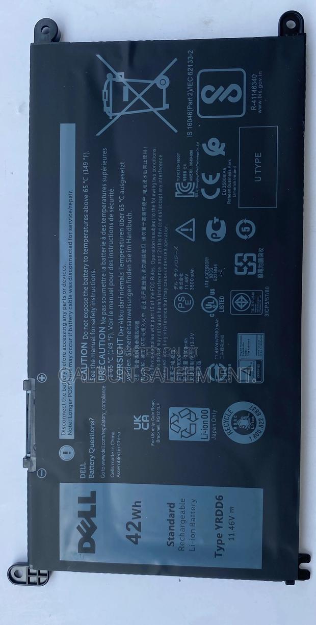 Dell Yrdd6 Laptop Battery For Inspiron 7586 5482 5491 3310 · Photo 3