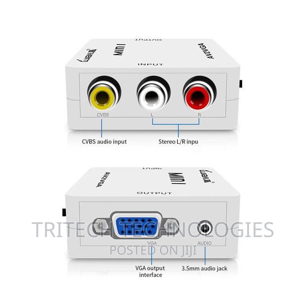 AV to VGA Adapter 1080P HD Mini VGA Convert · Photo 3