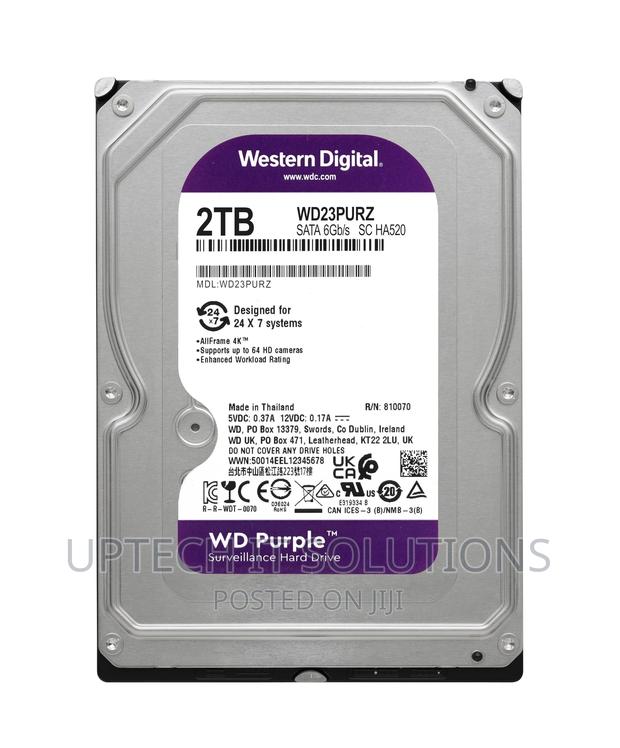 Wd Purple 2tb Surveillance Hard Disk Drive · Photo 1
