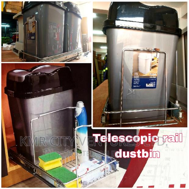 Modern Cabinet Dustbins With Rails. · Photo 2