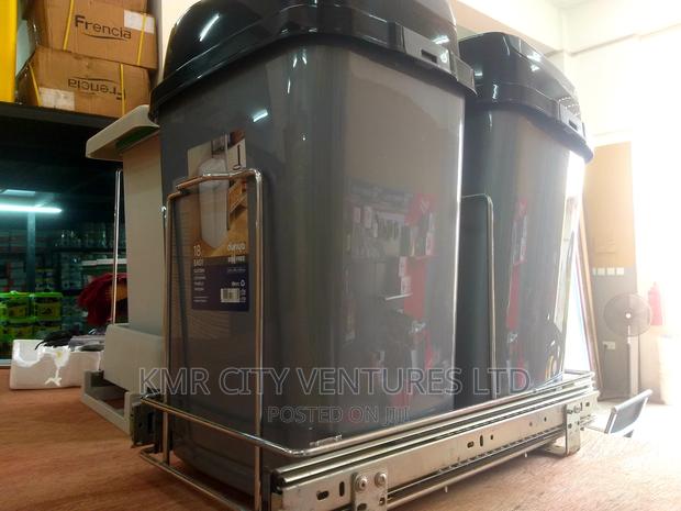 Modern Cabinet Dustbins With Rails. · Photo 1