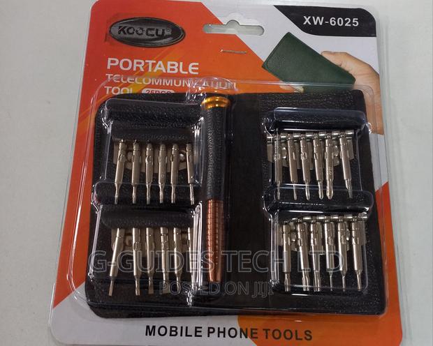 25 In 1 Screwdriver Set Xw-6025, Mobile Phone Repair Tool With Bag · Photo 3