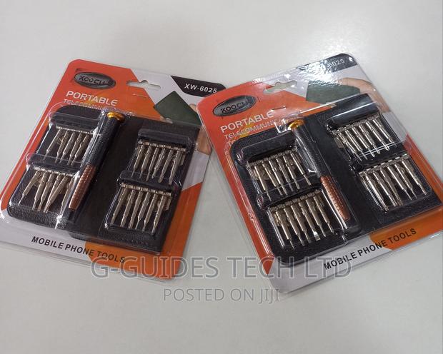 25 In 1 Screwdriver Set Xw-6025, Mobile Phone Repair Tool With Bag · Photo 4
