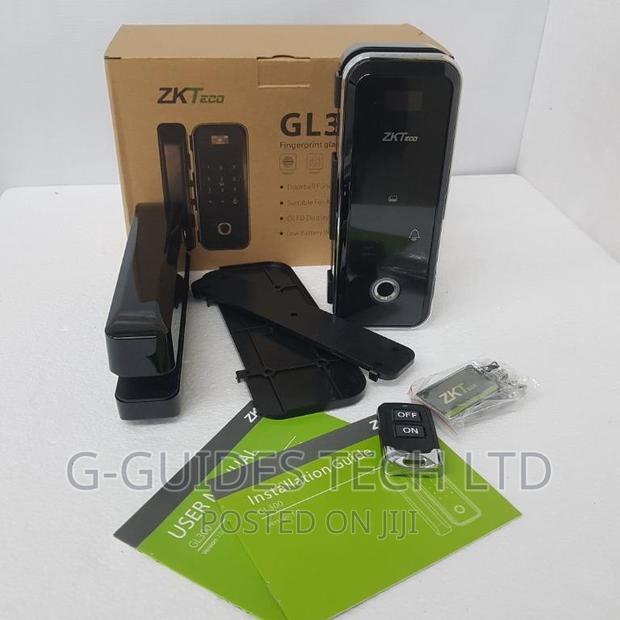 Zkteco Gl300 Glass Door Lock Access Control Fingerprint, Card,Password · Photo 1