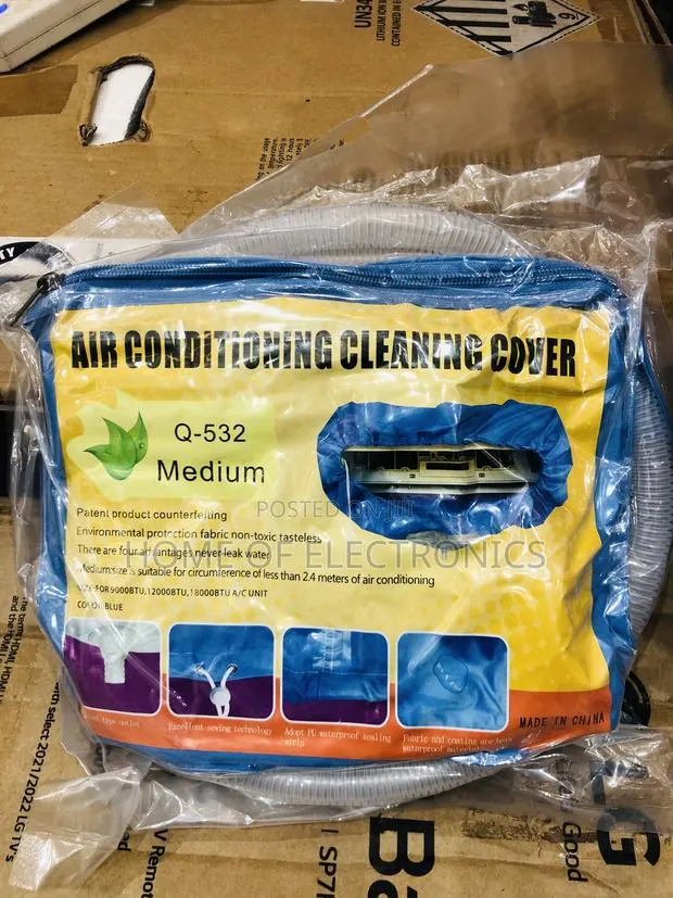 Easy to Fold Air Conditioning Cleaning Cover · Photo 1