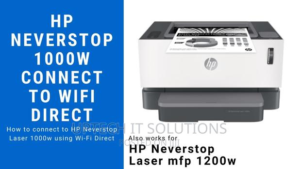 HP Neverstop Laser 1000w Printer · Photo 1